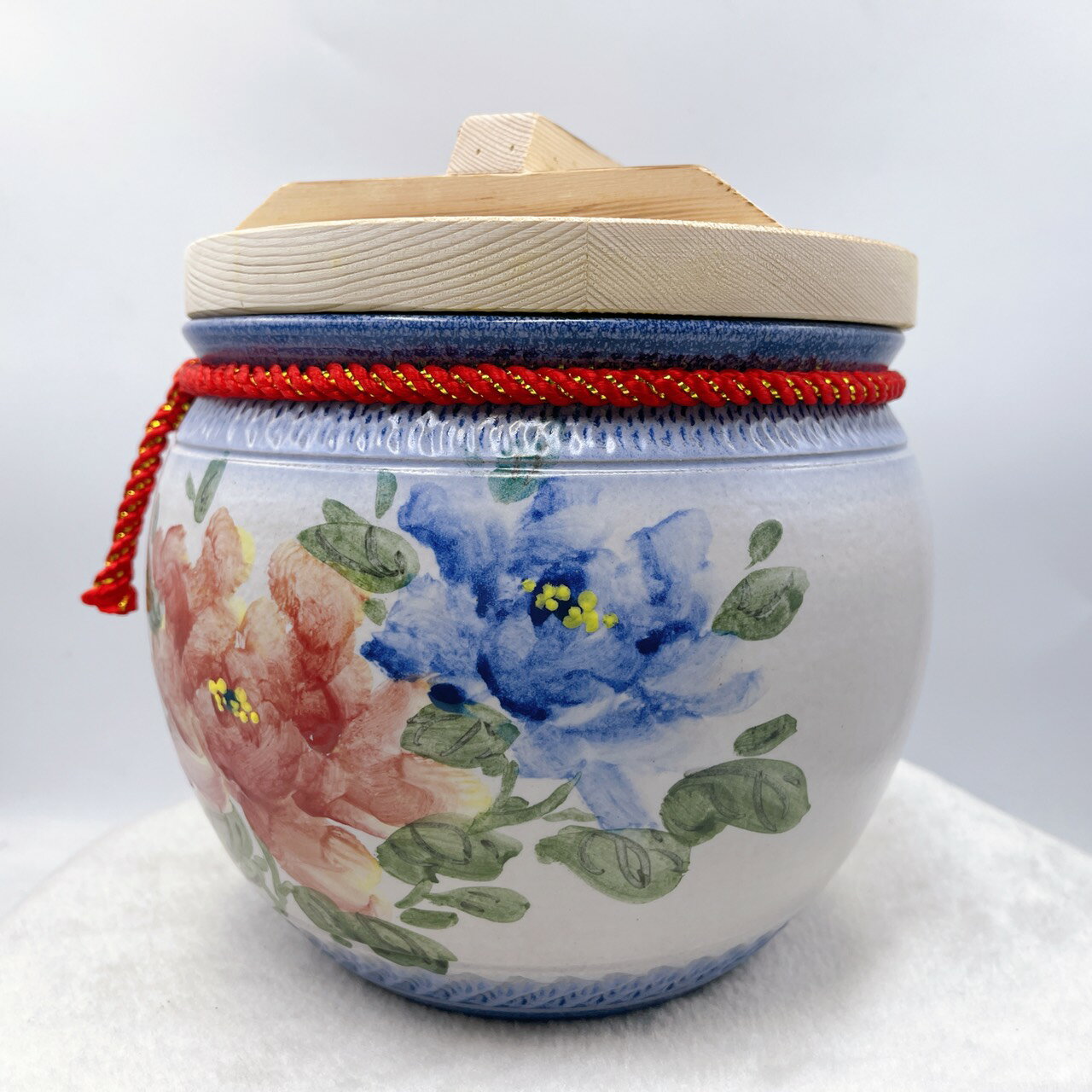 SWEET HEART 田芯精品 新品 財神爺的寶庫🙇‍♂️鶯歌手拉胚 陶瓷米甕 財源財庫滿滿🤗現貨 2
