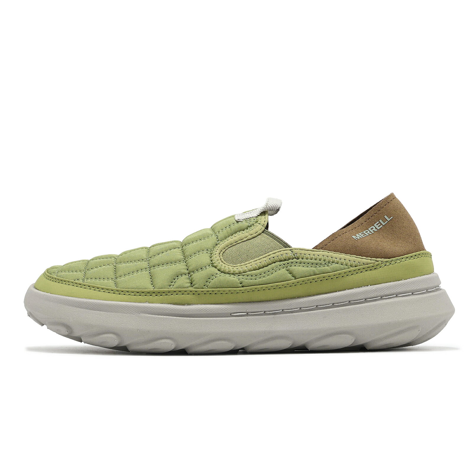 Merrell 休閒鞋 HUT Moc 2 男鞋 綠棕 抗撕裂 緩衝 懶人鞋 ML006399