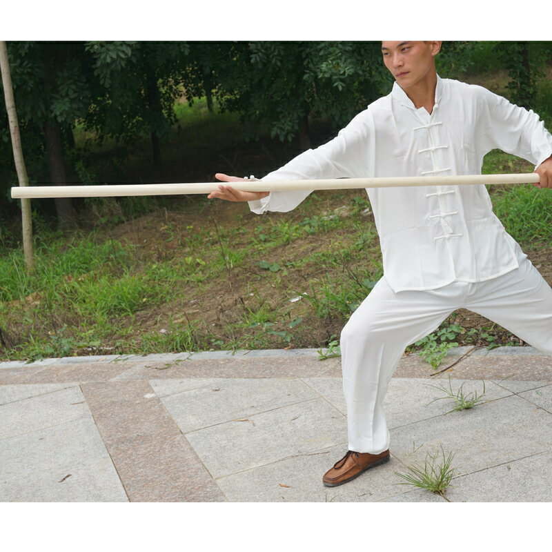 ~廣隆~(見說明再下單)180公分粗2.5公分-3.2公分白蠟桿 武術棍 少林棍 齊眉棍 健身長棍 木棍 太極鞭桿 猴棍 武當少林棍 8
