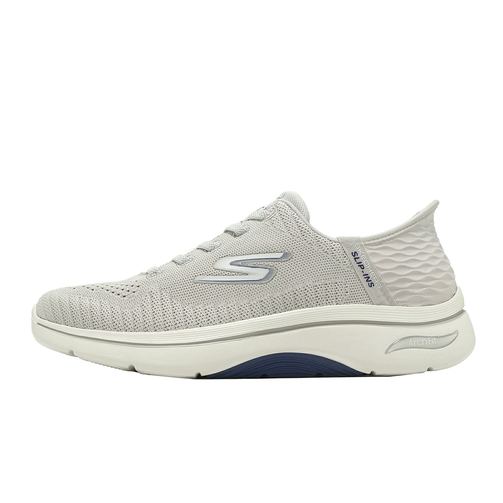 Skechers 健走鞋 Go Walk Arch Fit 2.0 Slip-Ins 男鞋 灰 216601LTGY