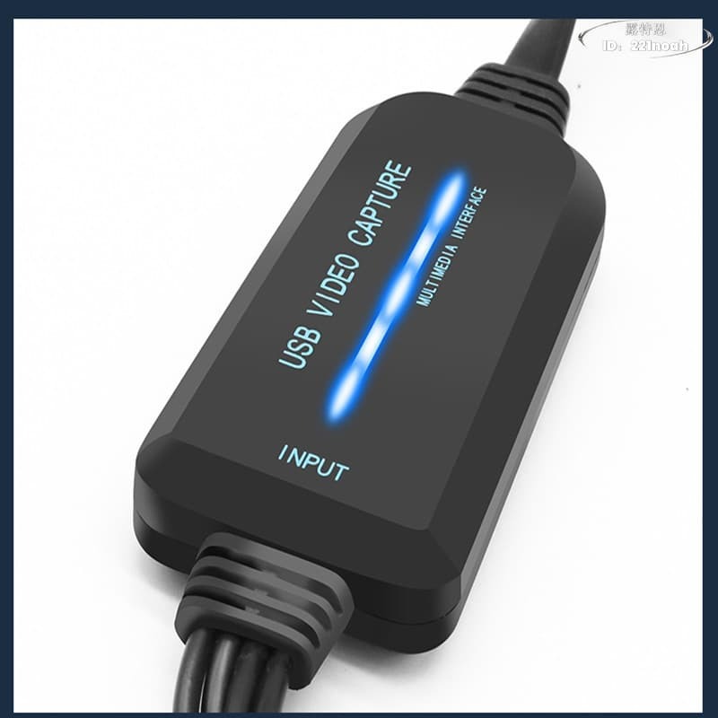USB1路採集卡 DVD AV視頻轉USB電腦高畫質轉電腦看電視帶錄製