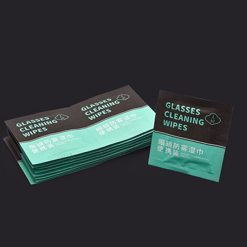 防霧眼鏡眼鏡濕巾紙 一次性眼鏡布 擦拭布 眼鏡清潔布 螢幕防霧氣 鏡片防霧 50入 3