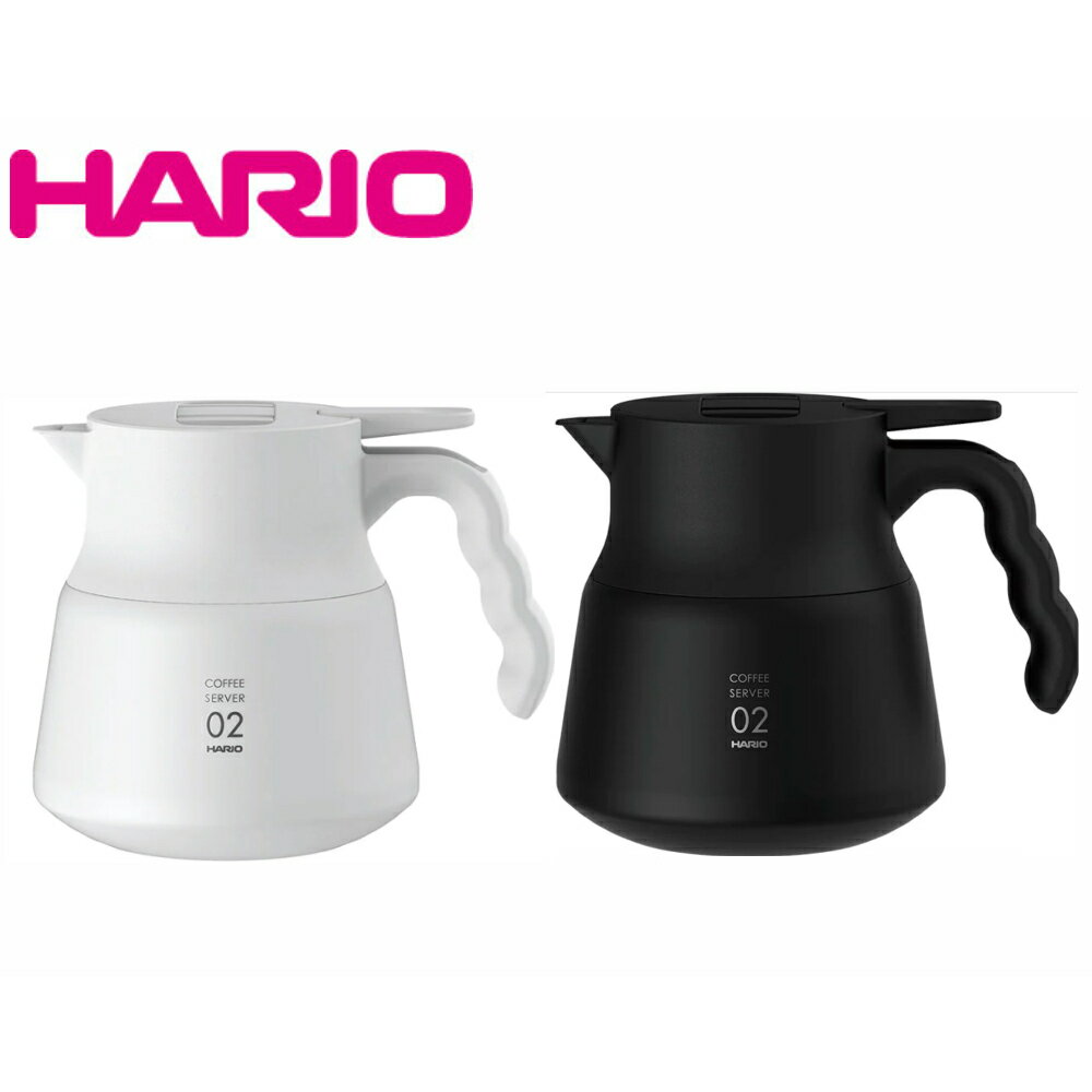 【沐湛咖啡】HARIO VHSN-60B / VHSN-80B 真空保溫下壺 600ml /800ml V60 保溫壺