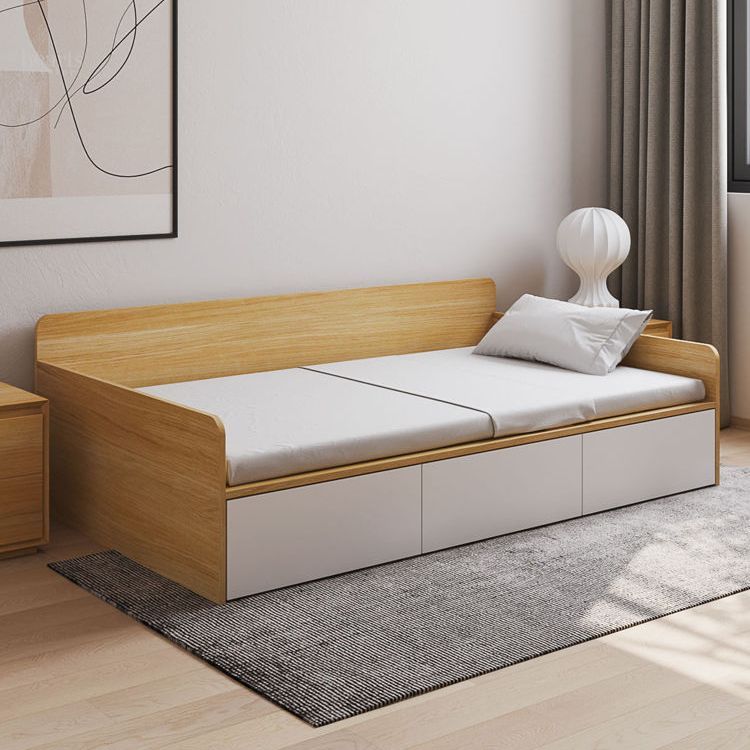 定制現代簡約書房榻榻米床儲物板式收納單人床小戶型多功能沙發床