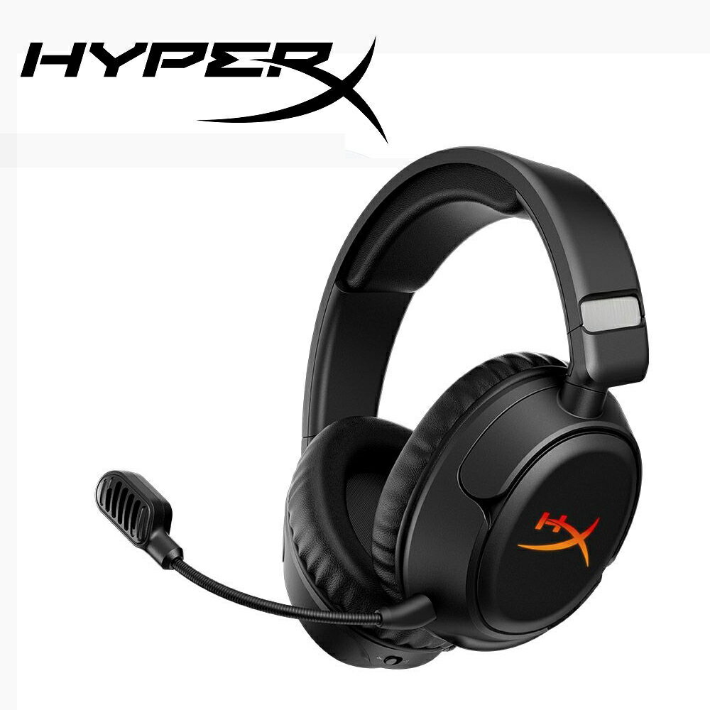 【HyperX】Cloud Flight 2 RGB 雙模無線電競耳機 黑色【三井3C】