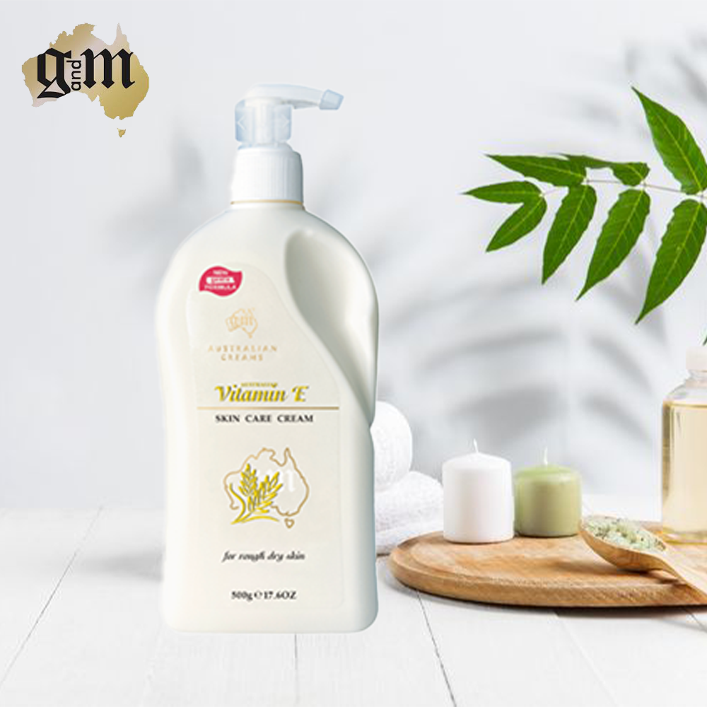【G&M】澳洲保濕潤膚霜 500g 維他命E乳液