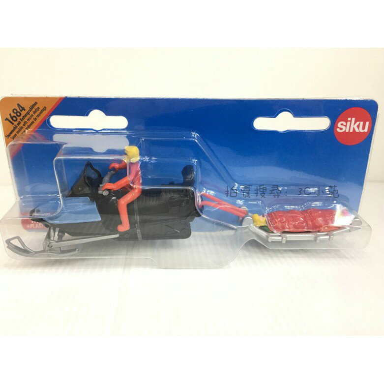 【Fun心玩】SU1684 麗嬰 德國 SIKU 1684 雪地 摩托車 救援隊 模型 小汽車 聖誕 生日 禮物