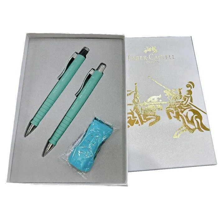 Faber-Castell 原子筆+自動鉛筆QQ滑順盒組【領券滿額再折千8/31止】