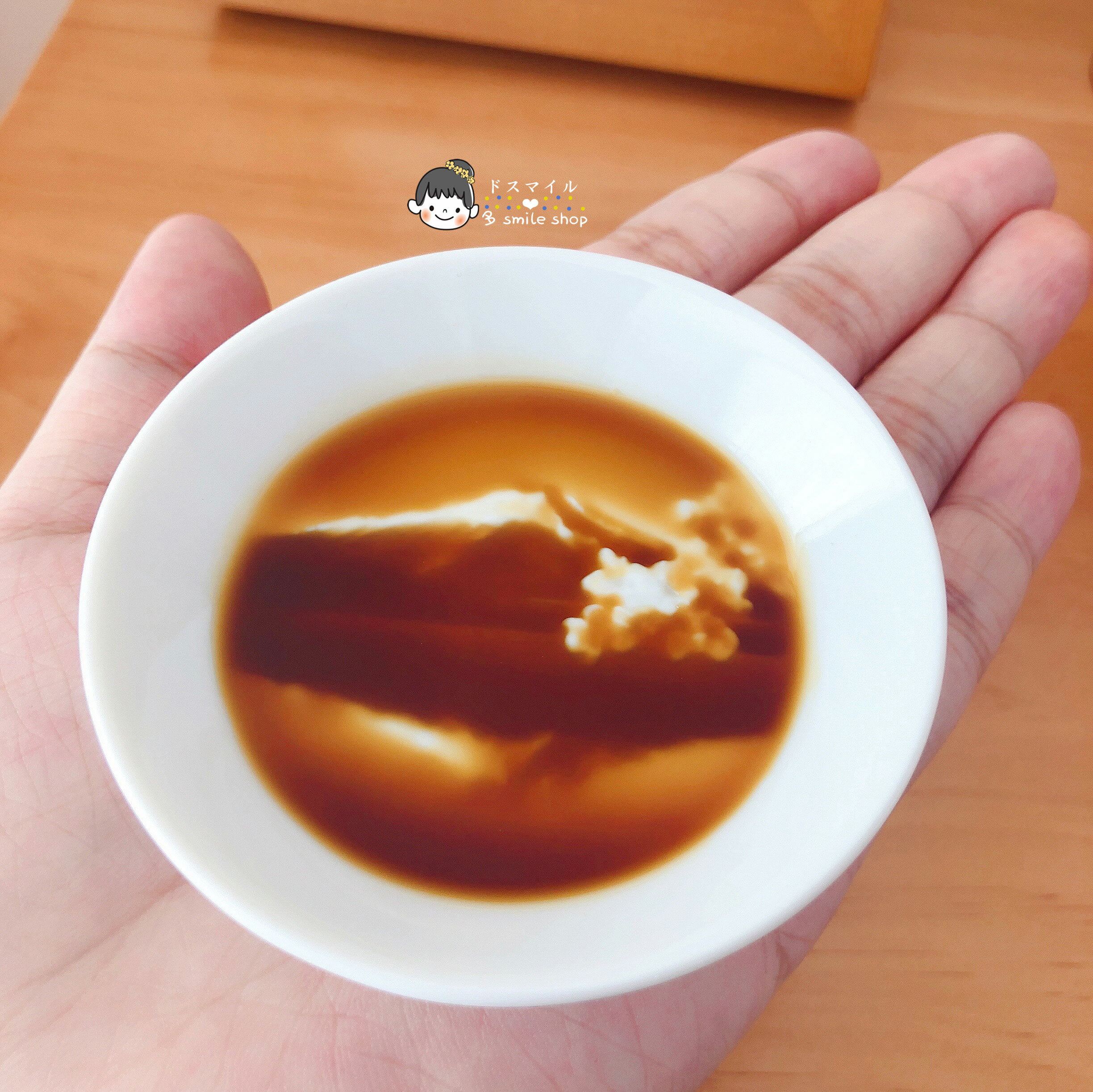 進口瀨戶燒富士山櫻花醬油碟陶瓷調味碟浪漫創意蘸料碟子