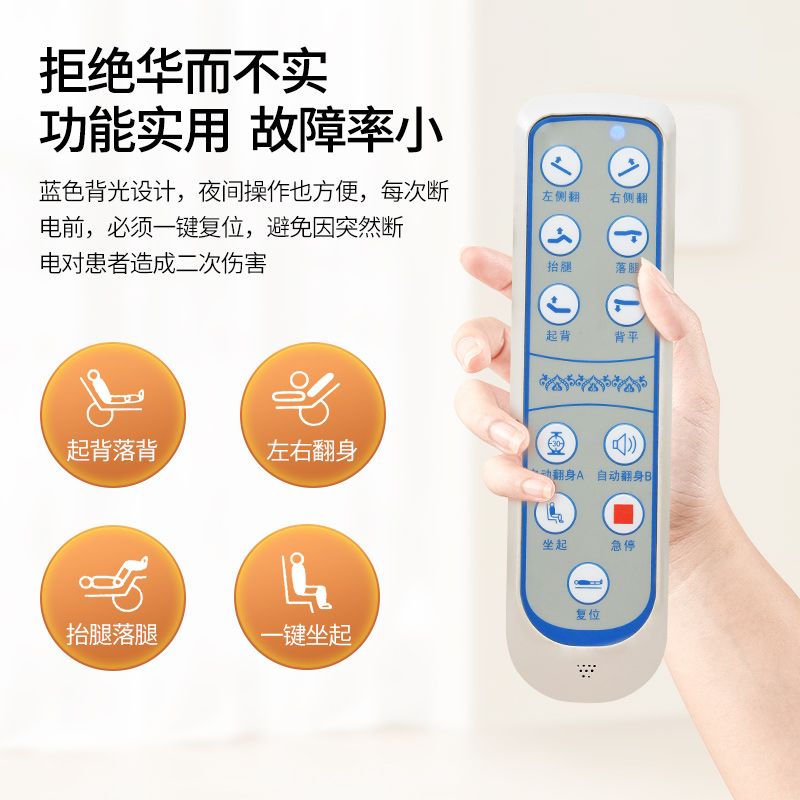 【台灣公司保固】多功能起背翻身輔助起床起身癱瘓病人電動護理臥床床墊神器 2
