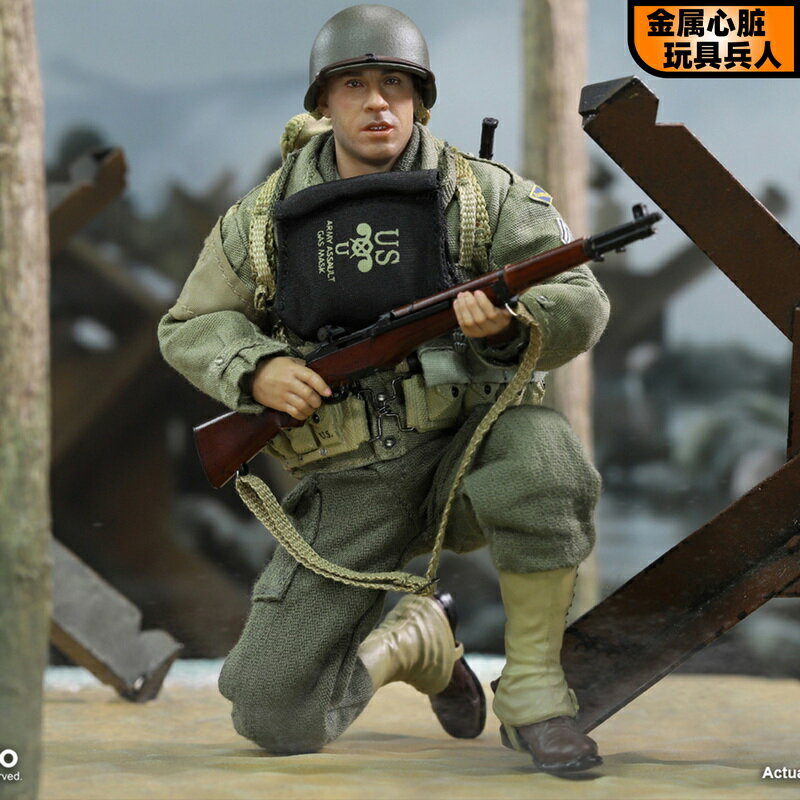 DID XA80011 1/12 二戰美軍遊騎兵 卡帕佐 兵人偶模型手辦 接單