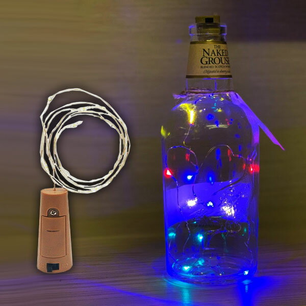 (彩光)銅線LED燈串瓶塞 酒瓶燈DIY裝飾 聖誕燈圍牆掛燈 滿天星酒瓶塞