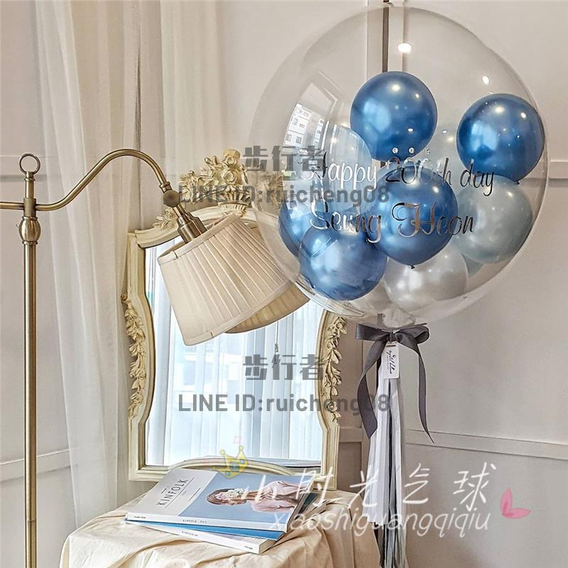 球氣兒童周歲生日訂婚結婚房裝飾場景佈置套裝【步行者戶外生活館】