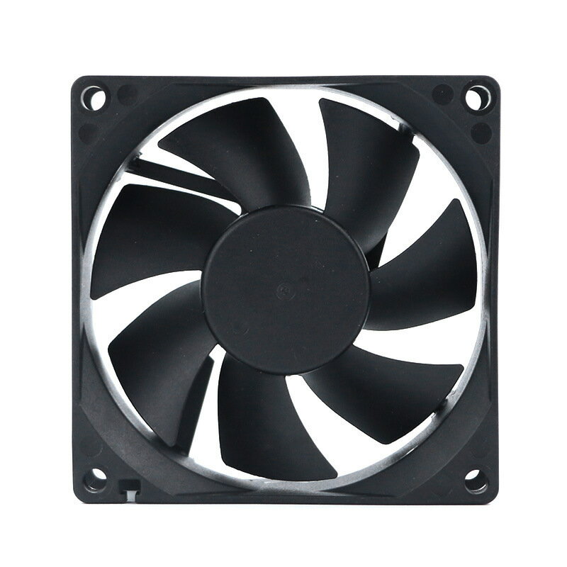 8025直流散熱風扇 12V24V高轉速風機電腦CPU靜音風扇 變頻器風扇【Snowbelle優選】