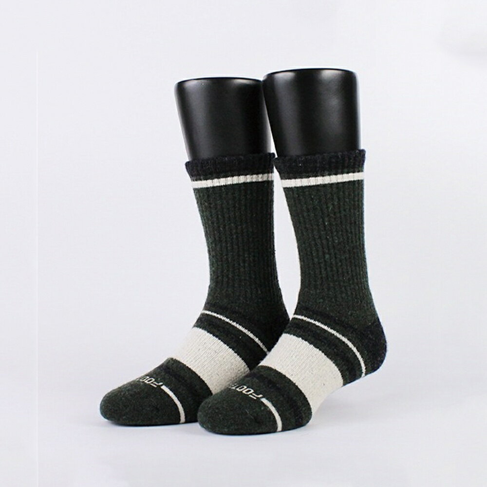 FOOTER 羊毛機能保暖登山襪 除臭襪 羊毛襪 運動襪 襪子 出國 滑雪 百岳(男-K175L/XL)