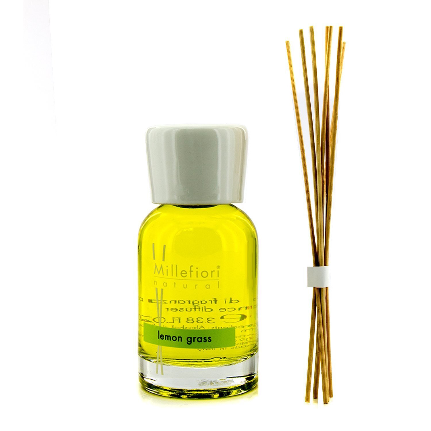 米蘭千花 Millefiori - 自然系列室內擴香Natural Fragrance Diffuser - 檸檬草Lemon Grass