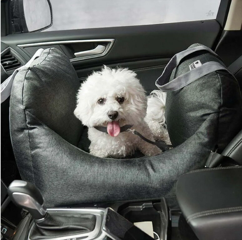 車用狗窩多功能便捷手提窩前排車用狗窩Travel Dog Car Seat Bed
