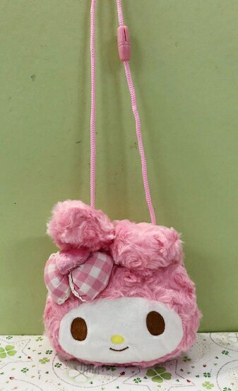 【震撼精品百貨】My Melody 美樂蒂 Sanrio 美樂蒂造型斜揹包-心#10064 震撼日式精品百貨