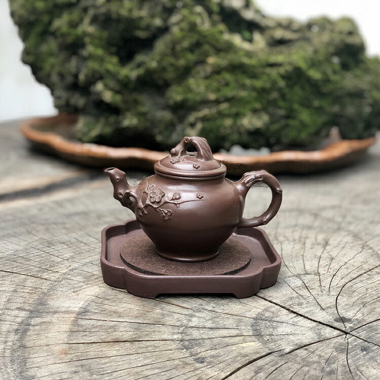 茶萊紫砂四方如意茶杯墊養壺託茶盤功夫茶承幹泡茶道配件杯託