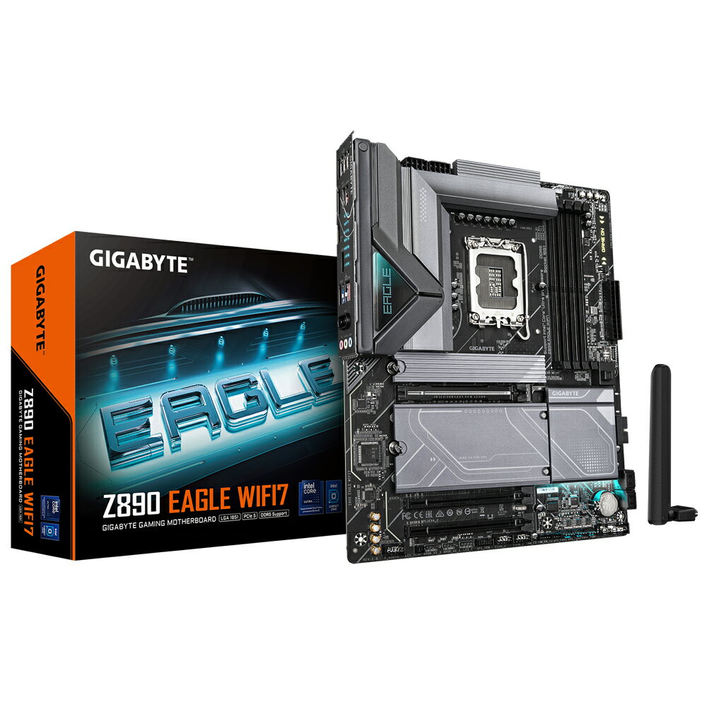 技嘉 Z890 EAGLE WIFI7 1851腳位 ATX 主機板