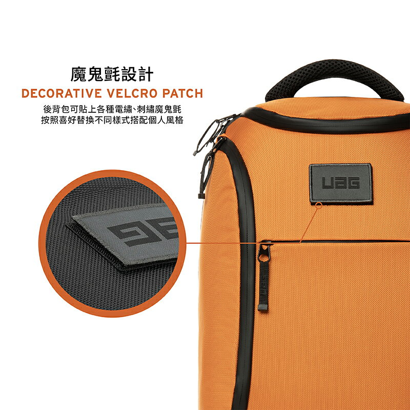 UAG 軍規 防摔 潮流後背包 電腦包 後背包 筆電包 平板包 登山包 運動包 18L 大容量 防撞 4
