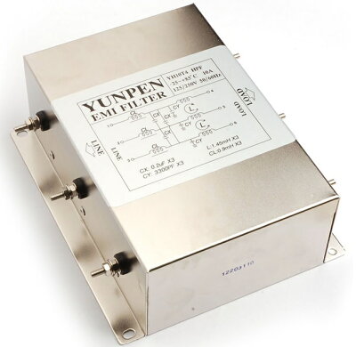 YH10T4 / 10A /250V / YUNPEN 三相三線濾波器(含稅)【佑齊企業 iCmore】