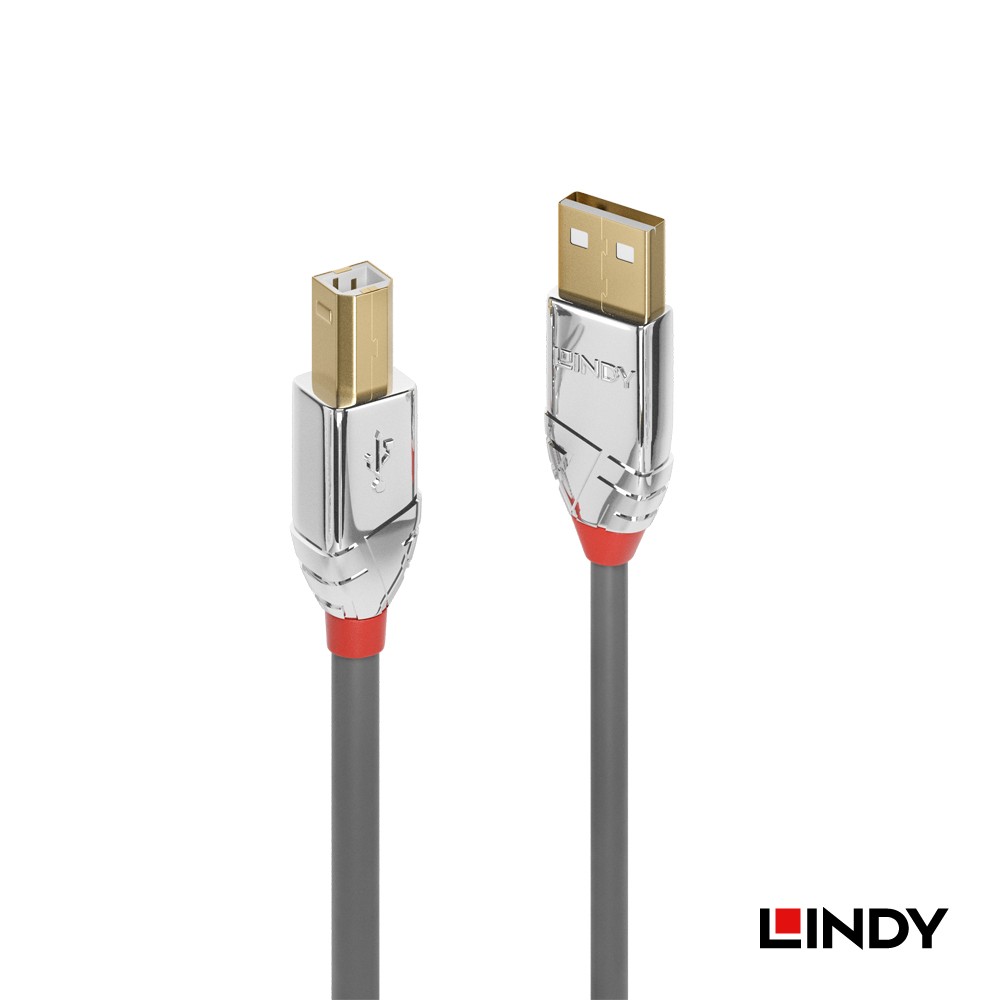 (現貨)LINDY林帝 CROMO LINE USB2.0 TYPE-A公 TO TYPE-B公 資料傳輸線