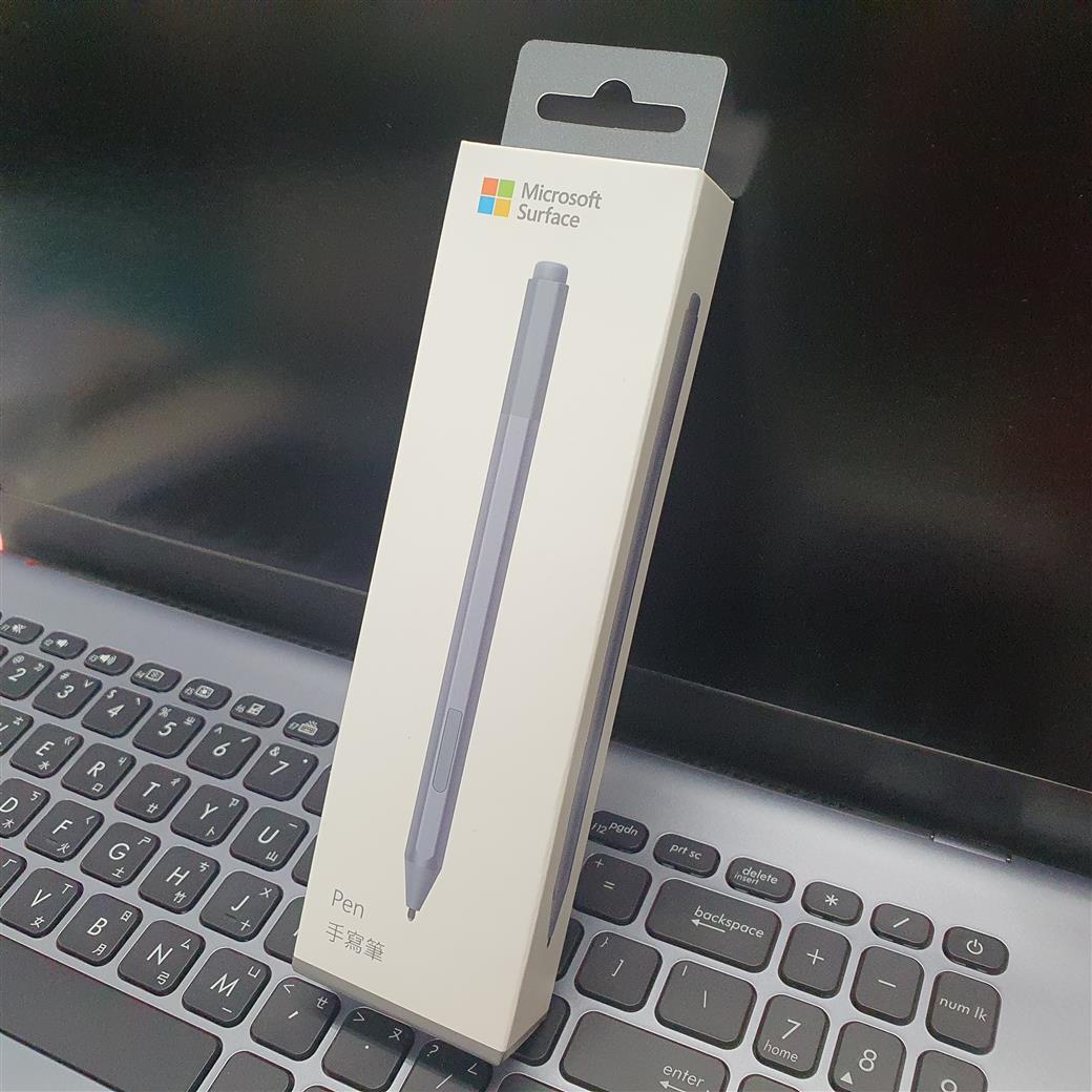 Microsoft 微軟 全新 原廠 盒裝 公司貨 Surface Pen 冰河藍 手寫筆 觸控筆 電容筆 Studio/ Laptop/ Book/ Pro 3 4 5 6 7 8 9 / Laptop 5(支援 Surface Go) Model 型號：1776 (含稅價 2