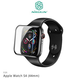 【愛瘋潮】99免運 NILLKIN Apple Watch S4 (44mm) 3D AW+ 滿版玻璃貼 鋼化玻璃【APP下單最高22%點數回饋】