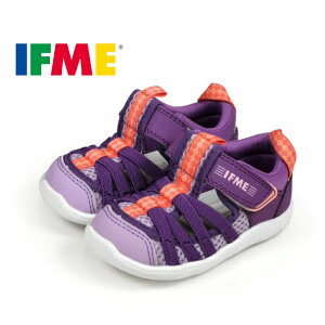 IFME 童款超透氣休閒鞋 水鞋 涼鞋 寶寶鞋 學步鞋 [IF22010602] 紫【巷子屋】