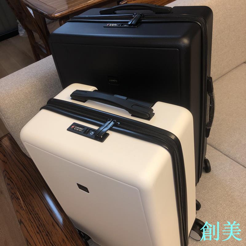 出口日本登機超輕行李箱20靜音萬向輪女24寸密碼拉鏈日系26拉桿箱-創美