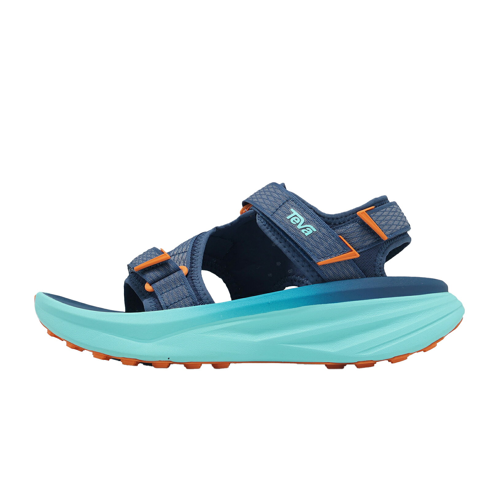 Teva 戶外涼鞋 M Aventrail R2T 男鞋 藍 橘 越野 魔鬼氈 1172830NYBL