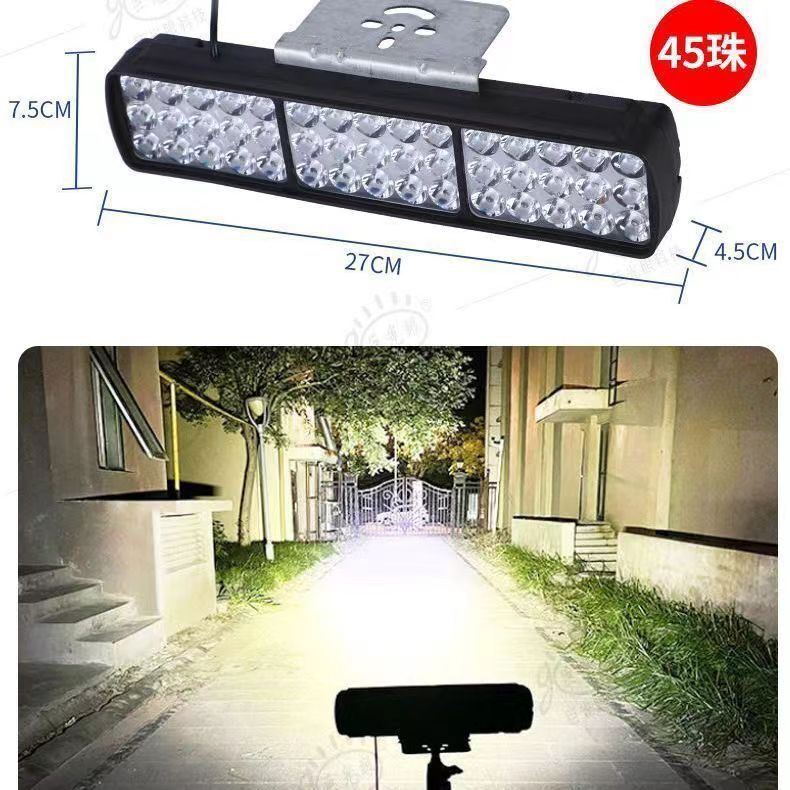 批發電動車燈超亮led大燈摩托車電瓶車改裝前大燈燈泡外接射燈【尚宜汽配】