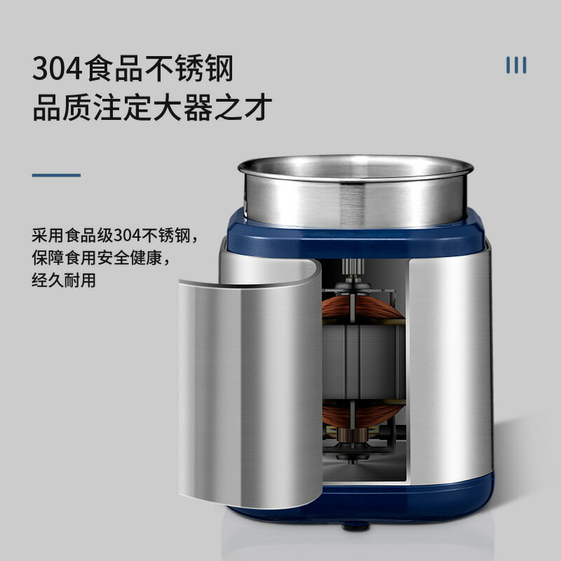美規110V歐規電動磨豆機家用小型咖啡研磨機便攜全自動磨粉機【幸福驛站】