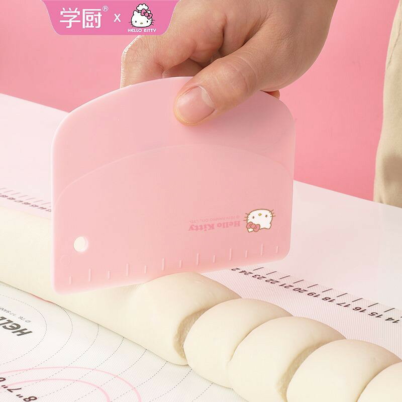 學廚 Hello Kitty面團分割刀/刮刀正版授權吐司切面團刀刮板刮刀