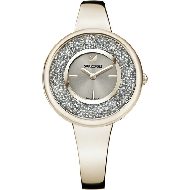 Swarovski 施華洛世奇 Crystalline Pure 金屬手錶 5376077 /灰面34mm