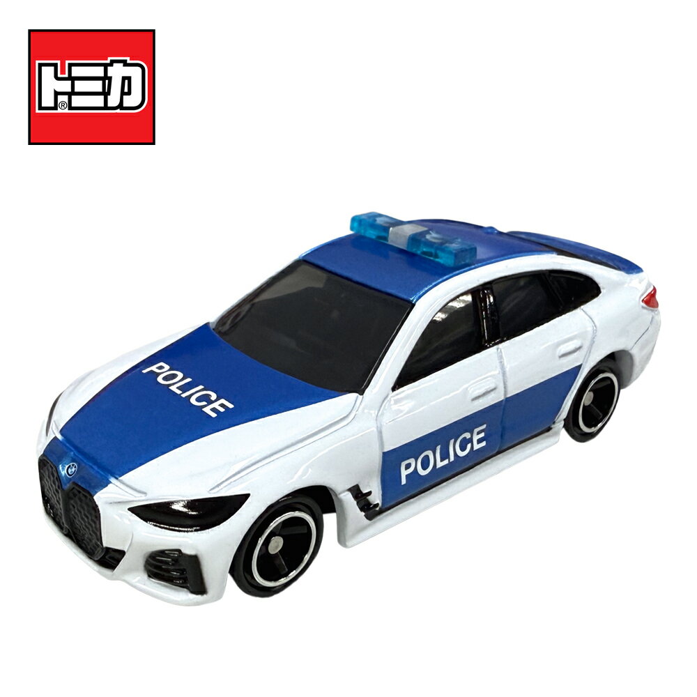 【日本正版】TOMICA 亞洲限定 NO.29 BMW i4 警車 玩具車 多美小汽車 - 993704