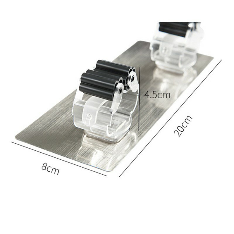 免釘拖把掛架【A011】台灣出貨 居家  壁掛拖把架 掃把架 吸盤架 浴室收納架 浴室架 掛架 拖把掛架 免打孔 5