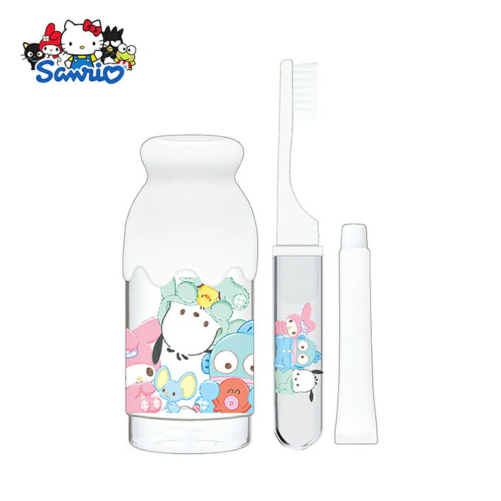 牙刷牙膏組-三麗鷗 Sanrio 日本正版授權