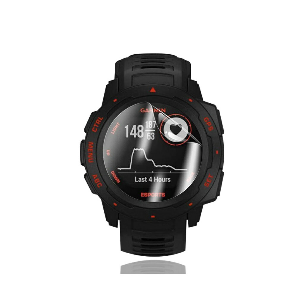 【水凝膜】適用 Garmin Instinct 3 AMOLED 45mm 專用 保護貼 全透明 軟膜