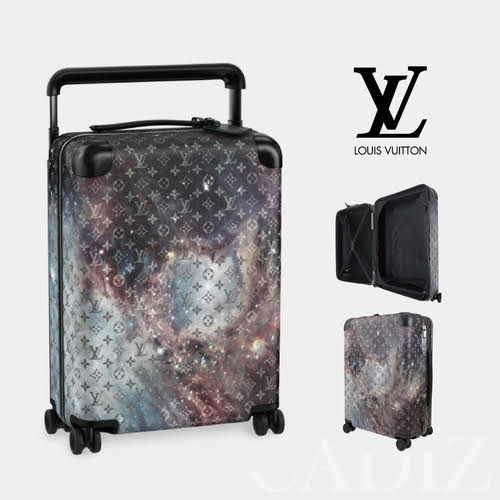 法國正品 Louis Vuitton HORIZON 55 時尚銀河系造型帆布行李箱 M4417