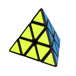 魔方格三階4面三角形魔術方塊(4色)(授權)【888便利購】