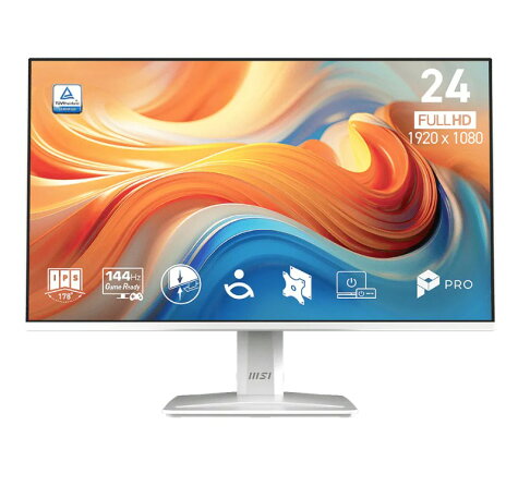 MSI 微星 PRO MP243W E14 24吋 白色 IPS 螢幕 144Hz 電腦螢幕 0