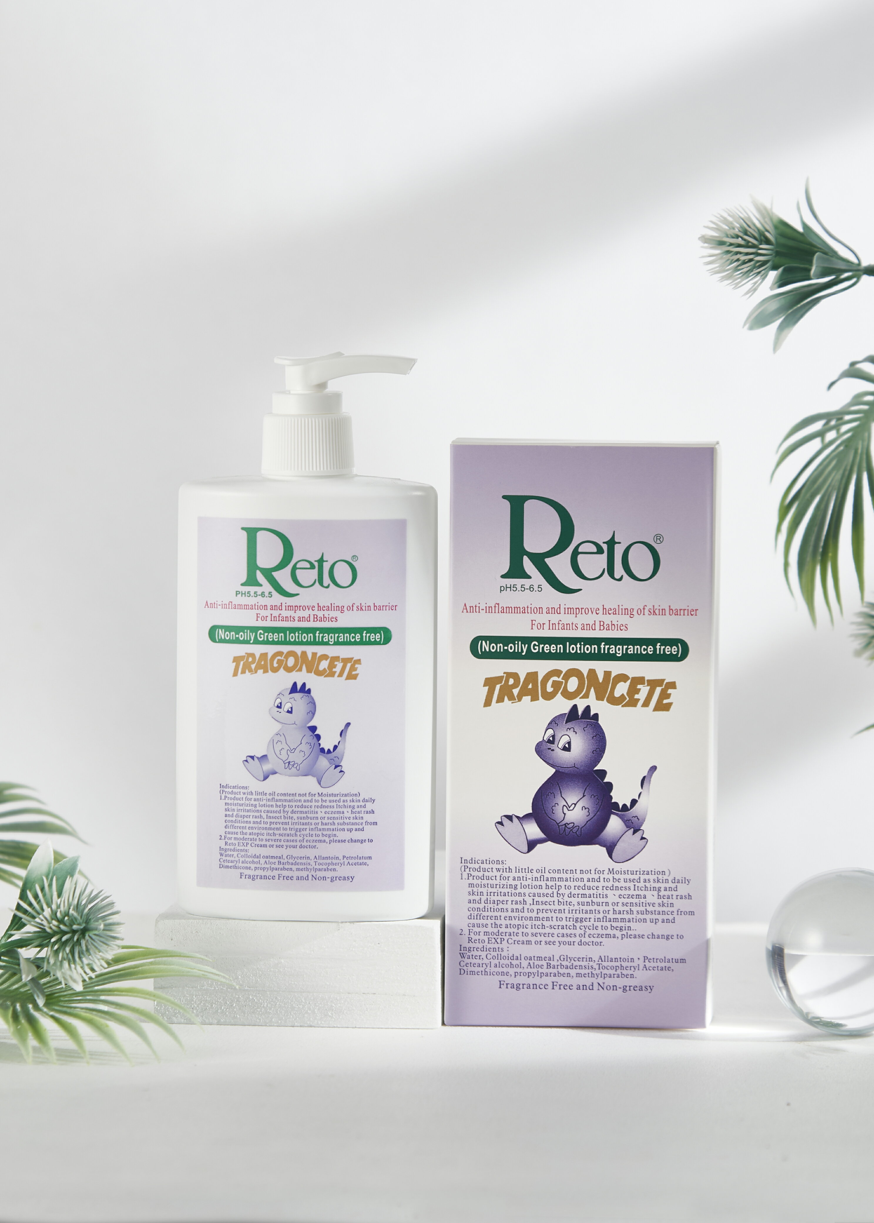 Reto嬰幼兒燕麥膠體皮膚滋潤劑(綠乳) 250ml