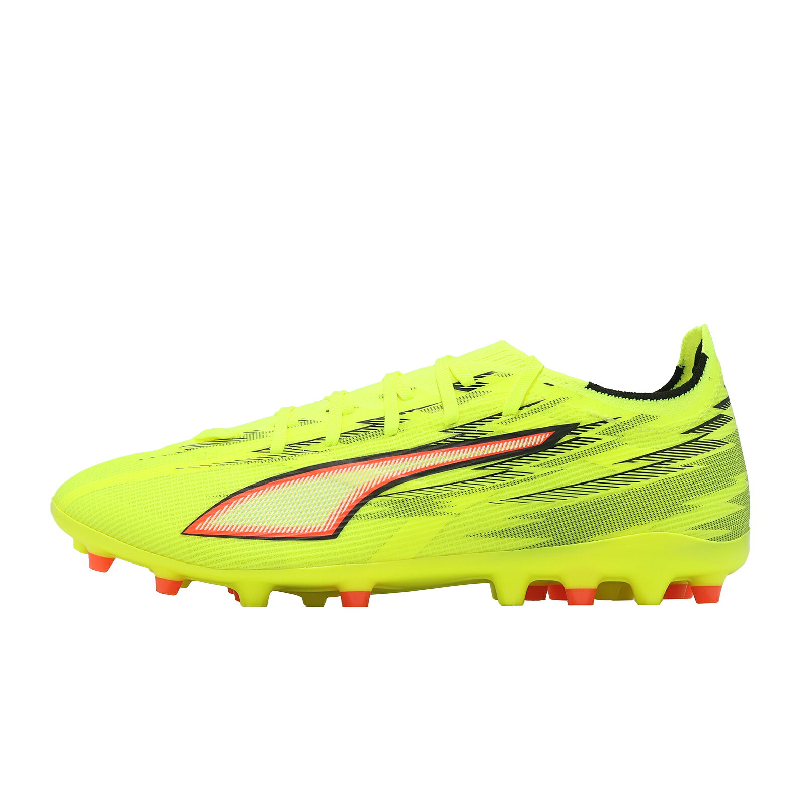 Puma 足球釘鞋 Ultra 6 Match MG 男鞋 黃 短草皮 輕量 抓地 108972-01