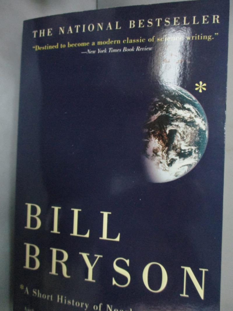 【書寶二手書T1／歷史_WDS】A Short History of Nearly Everything_Bill Bryson
