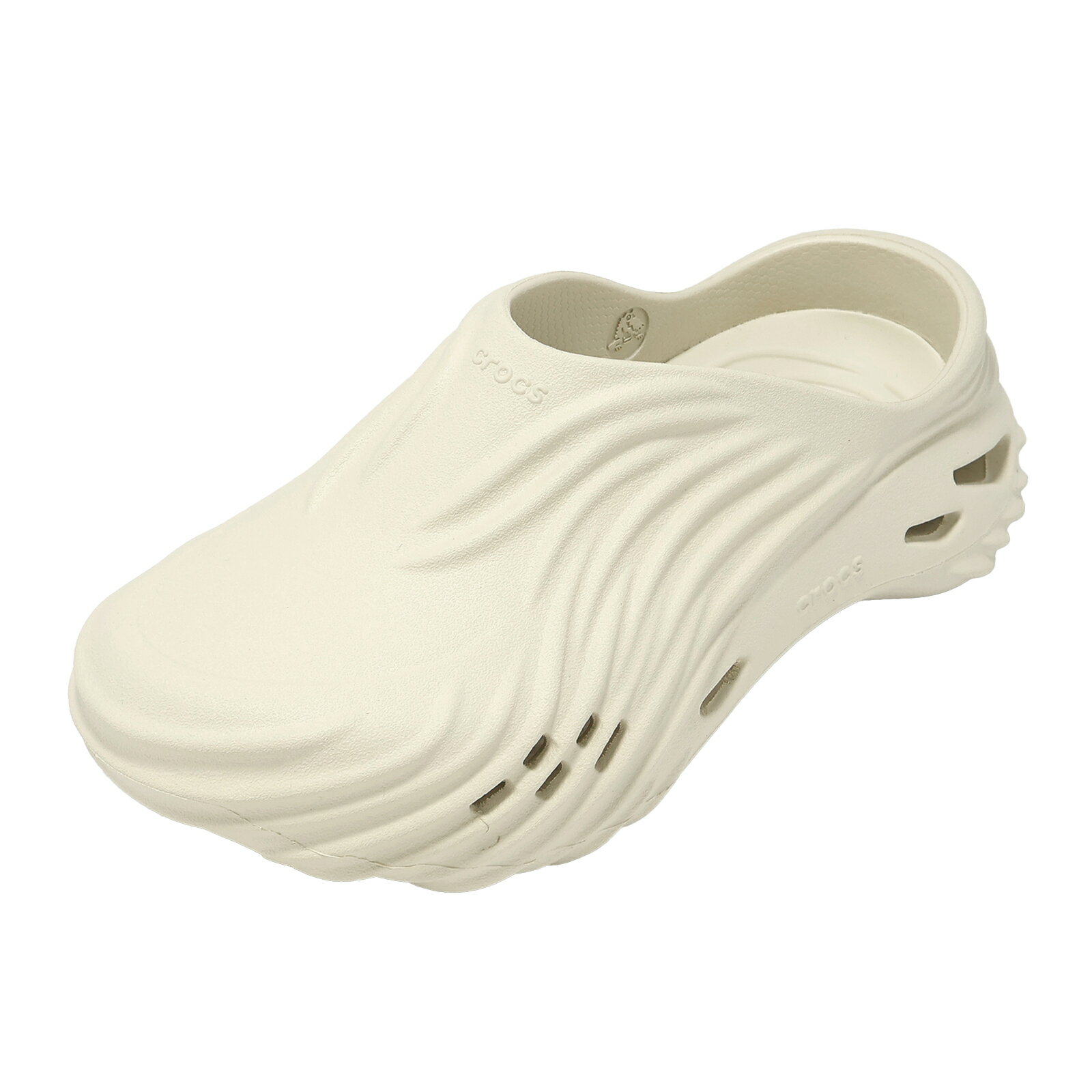 Crocs 洞洞鞋 涼拖鞋 Echo Wave 男女鞋 波波旋風克駱格 骨白 休閒鞋 洞洞鞋 卡駱馳 2105212Y2