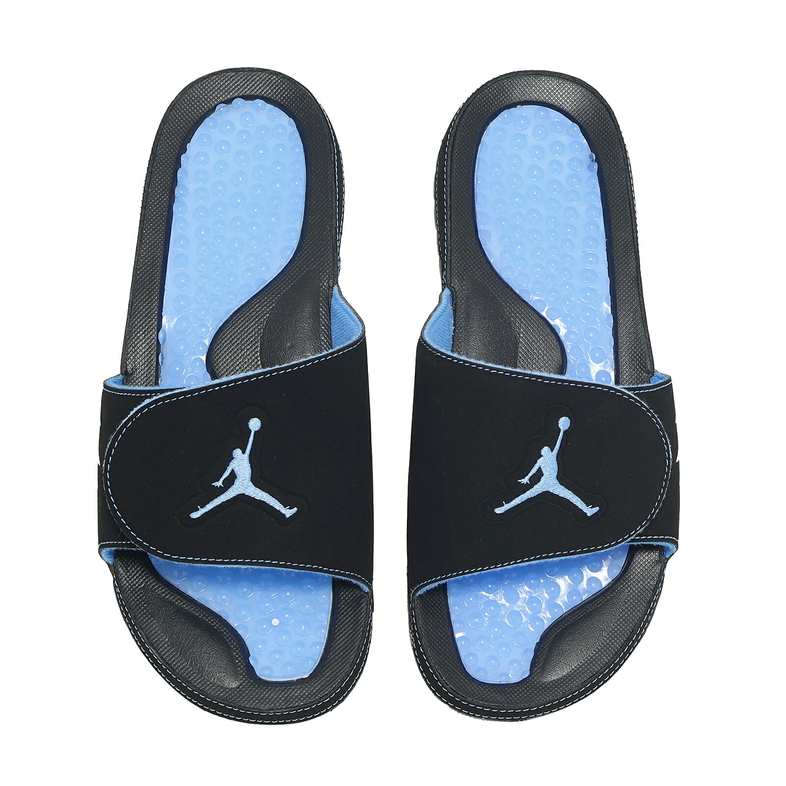 Nike 拖鞋 Jordan Hydro V Retro 男鞋 黑 喬丹 魔鬼氈 涼拖鞋 555501-004