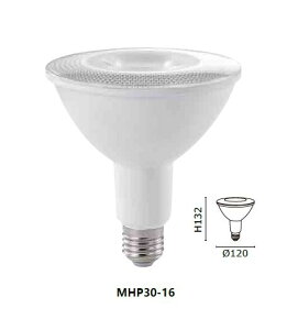 好商量~ MARCH LED 16W PAR燈 E27 燈泡 MHP38-16 保固一年 投射燈 Ra80