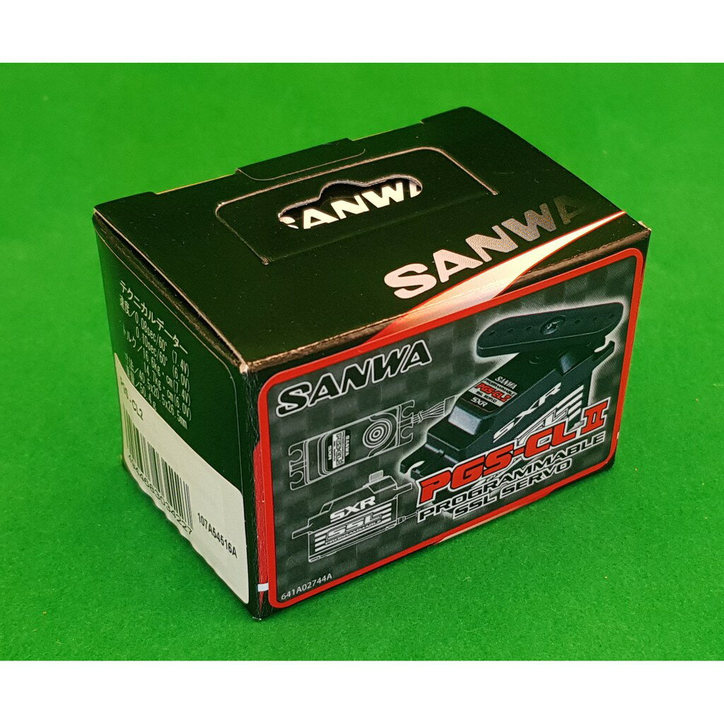 SANWA サンワ PGS-CL2 CLⅡ PROGRAMMABLE Sanwa PGS-CL 2 Programable servo — Team EAM, Inc